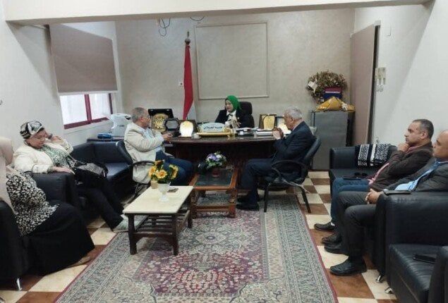 التضامن الاجتماعي ببني سويف تبحث سبل التعاون لتنمية الحرف اليدوية والمشروعات الصغيرة بالمحافظة