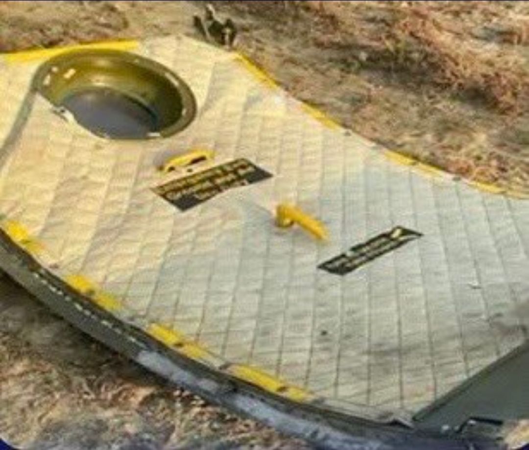 صورة متداولة للطائرة التركية المنكوبة في جورجيا.