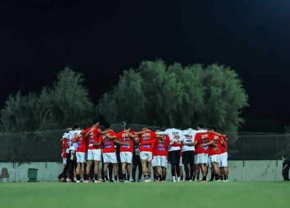 منتخب مصر يختتم تدريباته استعدادا لمواجهة أوزبكستان في ودية الإمارات منتخب مصر يختتم تدريباته استعدادا لمواجهة أوزبكستان في ودية الإمارات