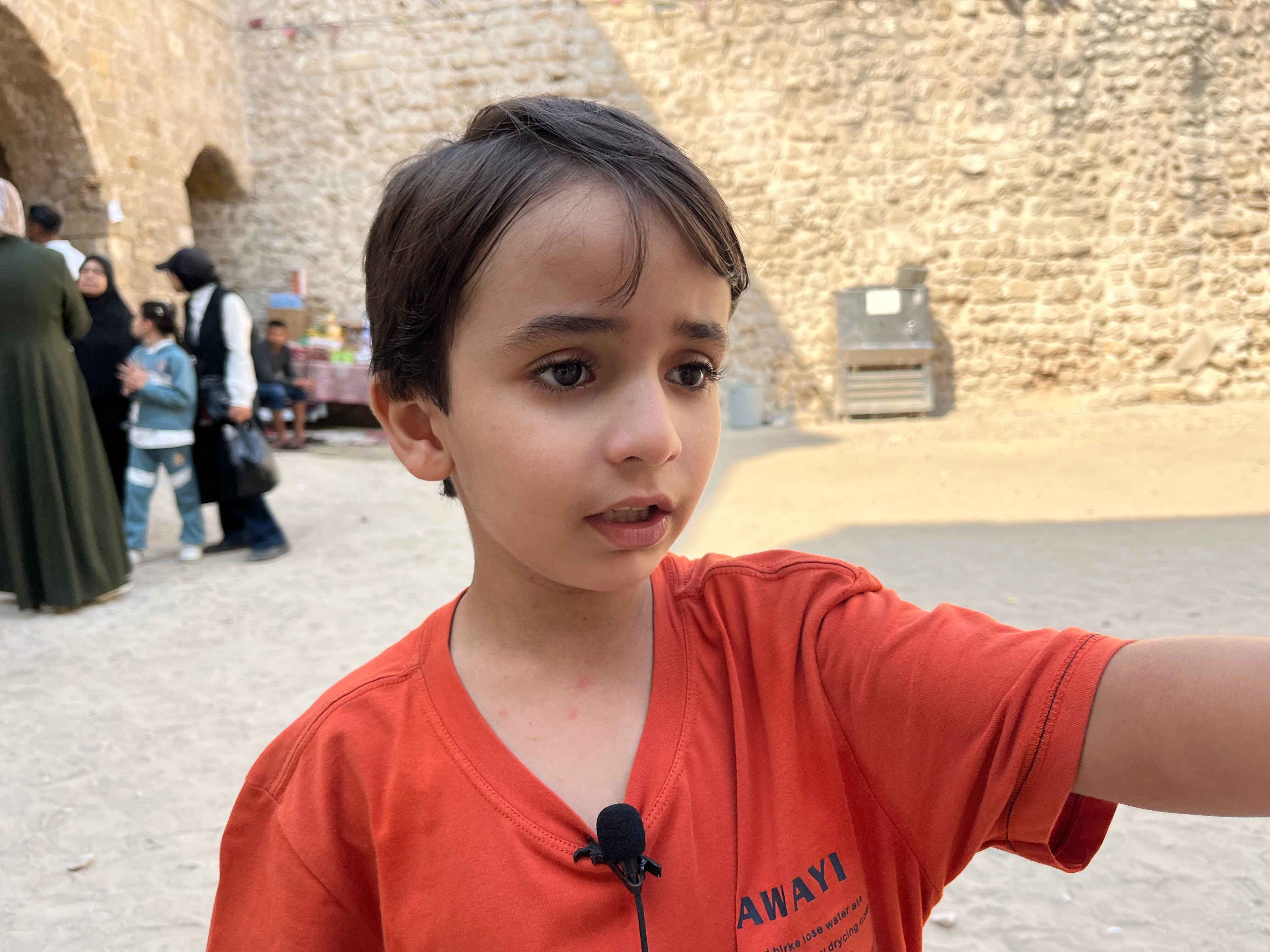 الطالب خالد الغزاري. (النهار)