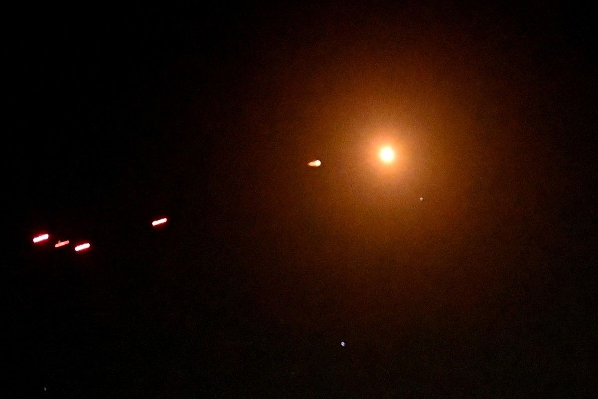 هجوم روسي على كييف. (أ ف ب)