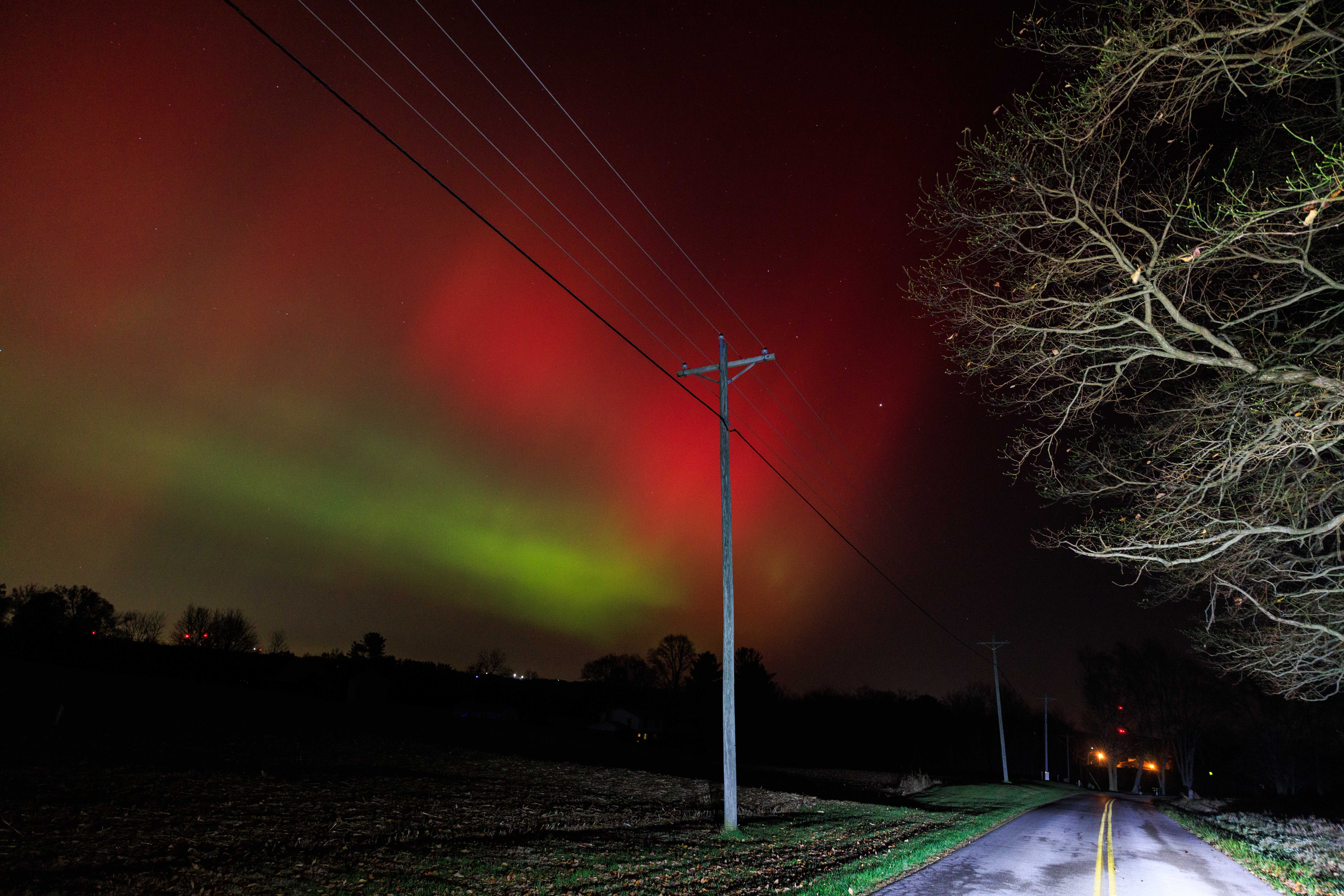 ظاهرة الشفق القطبي. (أكسيوس)