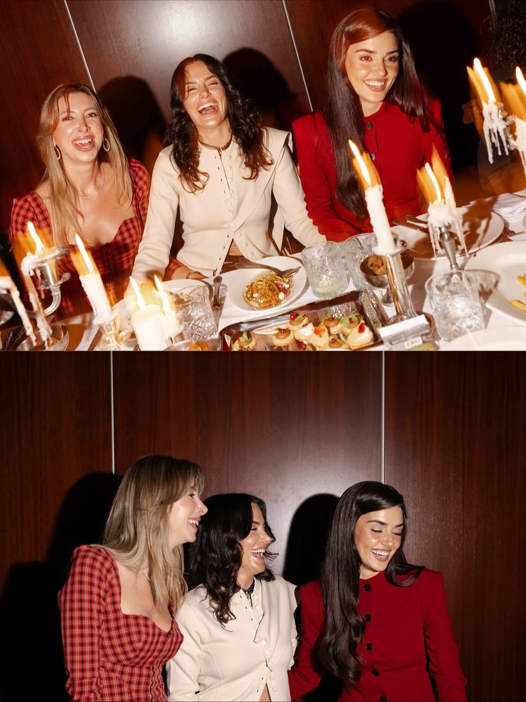 هانده ارتشيل تتألّق بين اصدقائها بأجدد صيحات موضة شتاء 2026 (انستغرام)