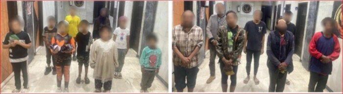 ضبط عصابة استغلال الأطفال في التسول بالجيزة ضبط عصابة استغلال الأطفال في التسول بالجيزة
