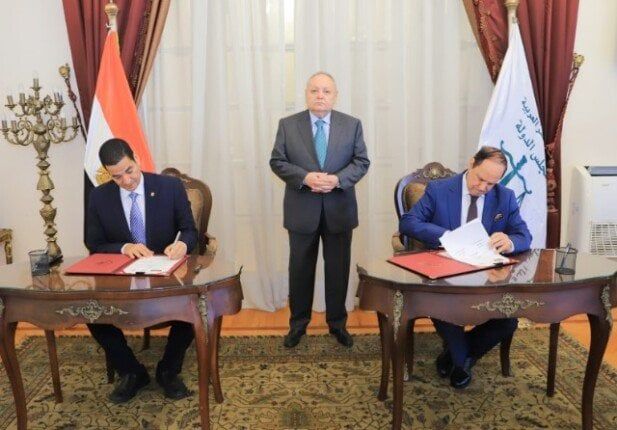 مجلس الدولة يوقع بروتوكول تعاون مع أكاديمية السادات للعلوم الإدارية مجلس الدولة يوقع بروتوكول تعاون مع أكاديمية السادات للعلوم الإدارية