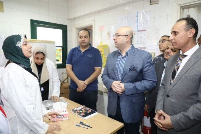 محافظ بني سويف يتفقد سير العمل بالوحدة الصحية بقرية الدوالطة محافظ بني سويف يتفقد سير العمل بالوحدة الصحية بقرية الدوالطة