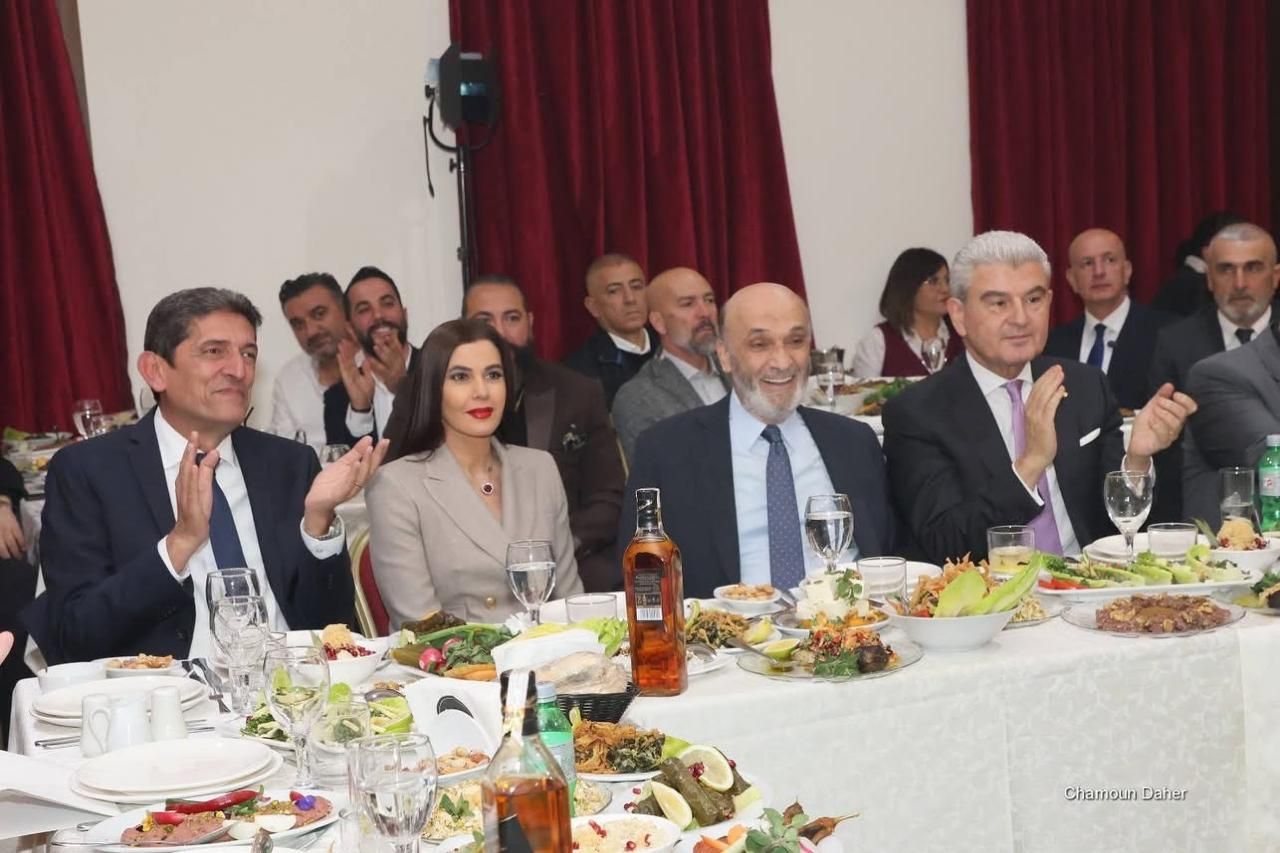 العشاء السنوي لمركز حزب القوّات اللبنانيّة – بشرّي.