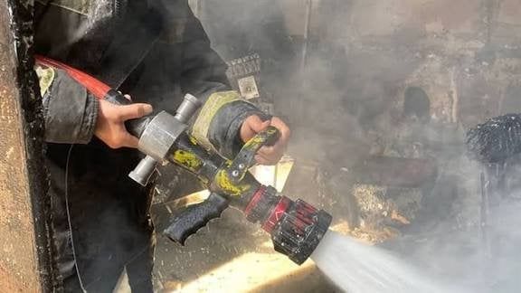 السيطرة على حريق هائل داخل شقة سكنية بقرية مرصفا بالقليوبية السيطرة على حريق هائل داخل شقة سكنية بقرية مرصفا بالقليوبية