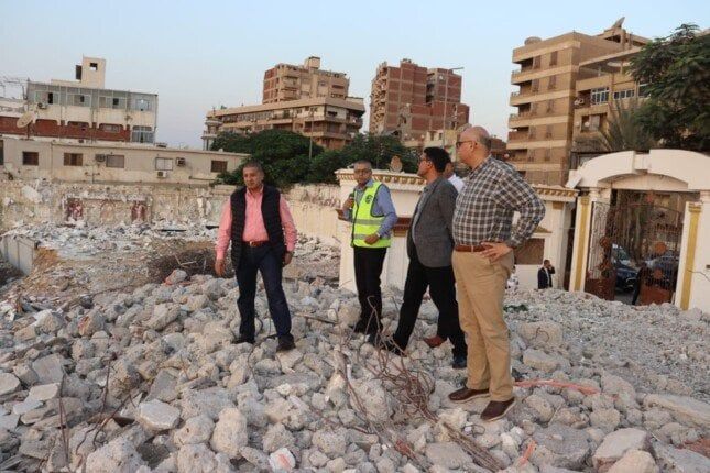 محافظ القليوبية يتابع إنشاء المرحلة د من ممشى أهل مصر ببنها محافظ القليوبية يتابع إنشاء المرحلة د من ممشى أهل مصر ببنها