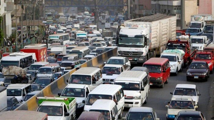 الحالة المرورية.. تباطؤ حركة السيارات على أغلب ميادين وشوارع القاهرة والجيزة الحالة المرورية.. تباطؤ حركة السيارات على أغلب ميادين وشوارع القاهرة والجيزة