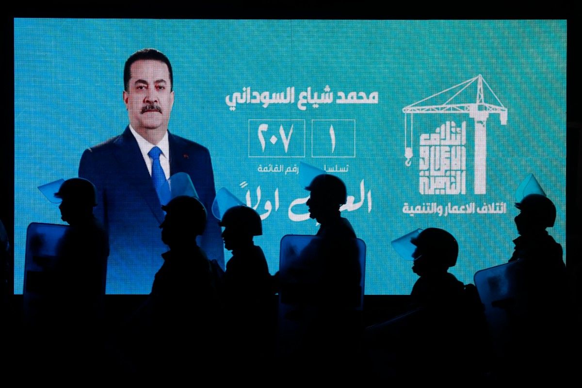 محمد شياع السوداني (أ ف ب)