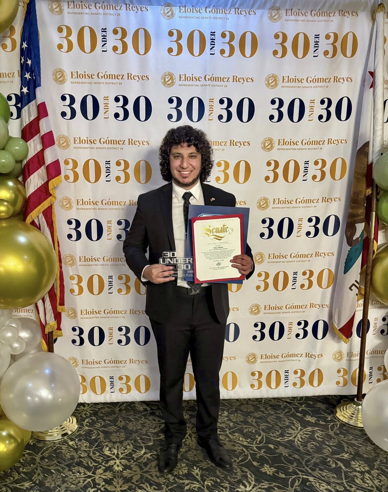 . اختيار مينا مرقص ضمن أفضل 30 شابًا في كاليفورنيا (4)