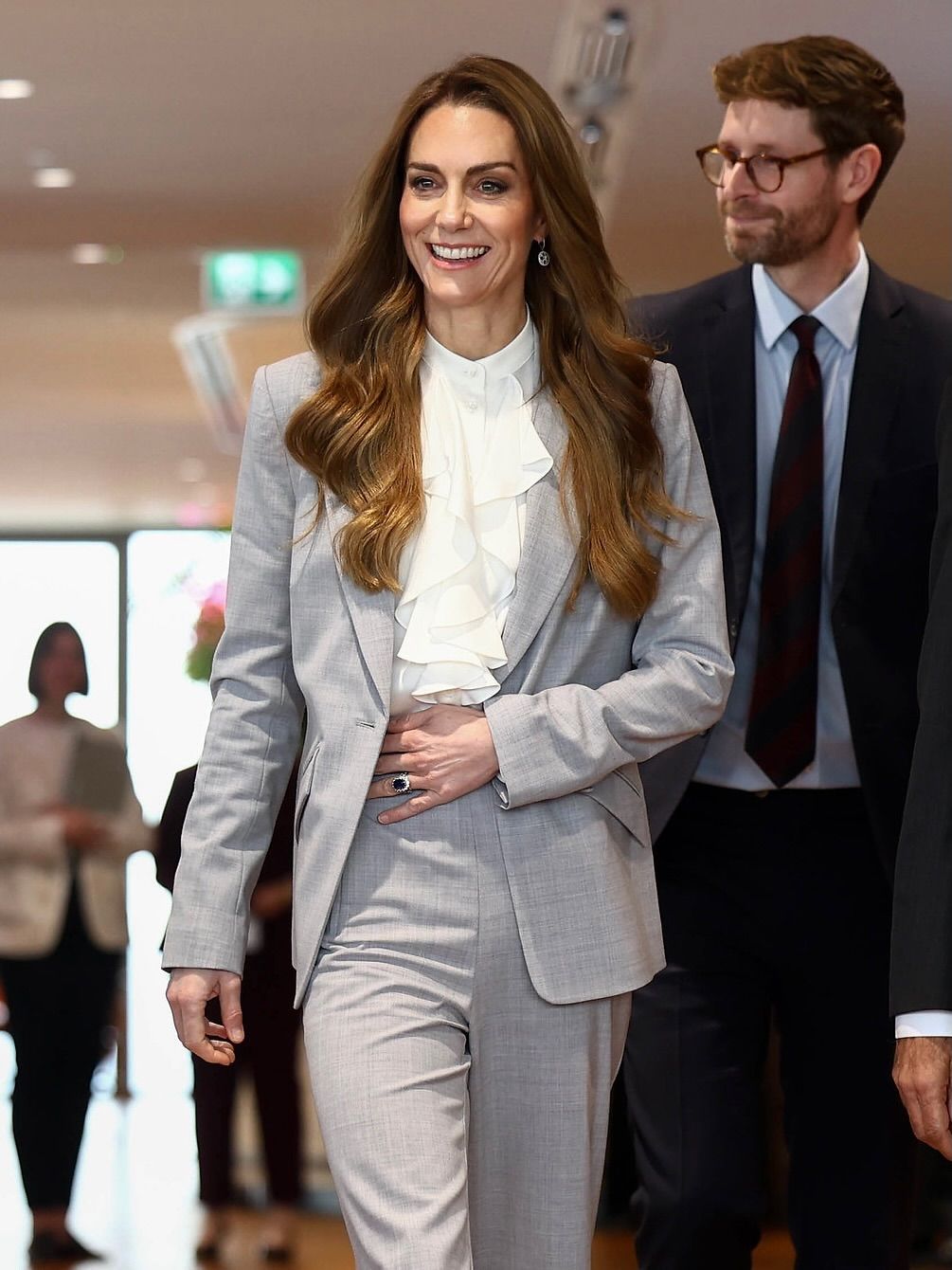 اطلالة كيت ميدلتون خلال قمة القوى العاملة المستقبلية (انستغرام)