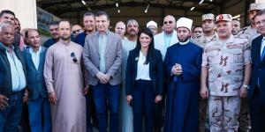 ▪︎وزراء التخطيط والتنمية الاقتصادية والتعاون الدولي والزراعة واستصلاح الأراضي والأوقاف يتفقدون "المركز الزراعي المتكامل" بسهل القاع - المصدر 7