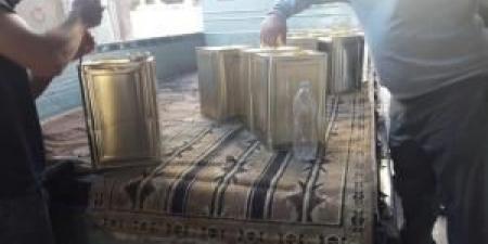 ضبط 250 تنكة زيت زيتون مغشوش وملاحقة 6 أشخاص متورطين في جرش - المصدر 7