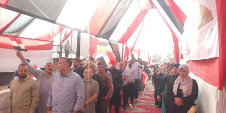 توافد الناخبين على لجان الجيزة للإدلاء بأصواتهم بانتخابات مجلس النواب 2025 - المصدر 7