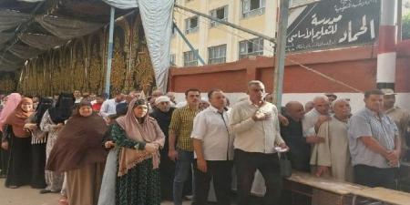 انضباط سير العملية الانتخابية داخل لجان الجيزة - المصدر 7