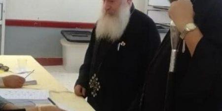 أساقفة الكنيسة يدلون بأصواتهم في المرحلة الأولى من انتخابات مجلس النواب - المصدر 7