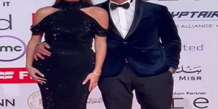 أحمد خالد صالح وهنادي مهنا..أول ظهور بمهرجان القاهرة بعد شائعات الطلاق - المصدر 7