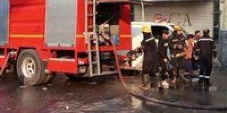 كواليس نشوب حريق في مصنع أعلاف بمدينة 6 أكتوبر - المصدر 7