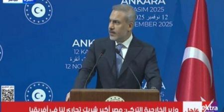 وزير الخارجية التركي: مصر أكبر شريك تجاري في إفريقيا - المصدر 7