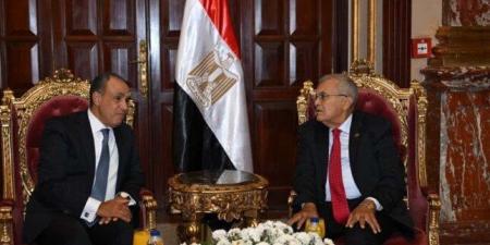 وزير الخارجية يؤكد الأهمية التي توليها الخارجية للدبلوماسية البرلمانية - المصدر 7