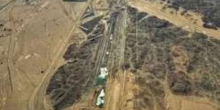 صورة جوية حديثة تكشف تقدّم الأعمال الإنشائية في مشروع ذا لاين بنيوم - المصدر 7