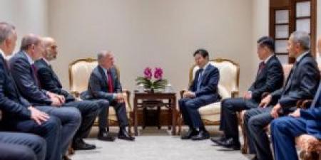 الملك: نعزز الشراكات مع سنغافورة ونسعى لوقف التصعيد بالقدس وغزة - المصدر 7