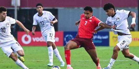 منتخب مصر للناشئين يودع كأس العالم تحت 17 عامًا بالخسارة أمام سويسرا - المصدر 7