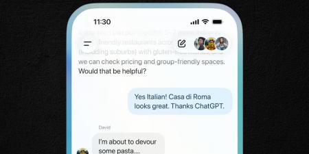 مساحة عمل مشتركة.. ChatGPT يبدأ اختبار ميزة الدردشة الجماعية - المصدر 7