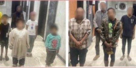 ضبط عصابة استغلال الأطفال في التسول بالجيزة - المصدر 7