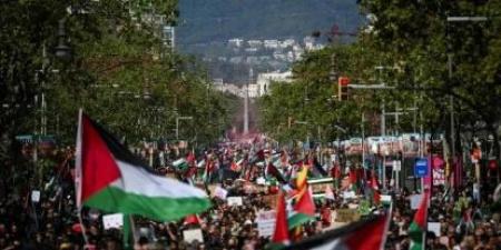 إسبانيا.. مظاهرة حاشدة في "بلباو" دعما لفلسطين - المصدر 7