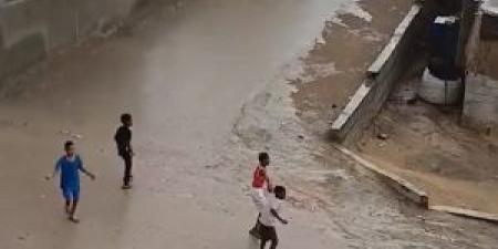 بالفيديو .. أطفال في إربد يرقصون "الدبكة" فرحًا بنزول المطر - المصدر 7