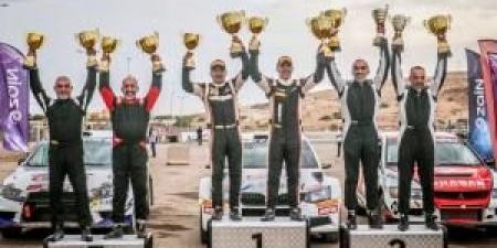 روجيه فغالي يتوج بلقب الجولة السادسة والختامية من بطولة الأردن للراليات - المصدر 7