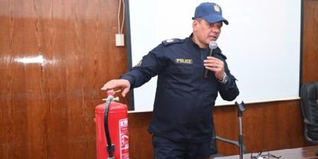 مواجهة الأزمات والكوارث.. تدريب تنظمه جامعة سوهاج لمنسوبيها بالتعاون مع الحماية المدنية - المصدر 7