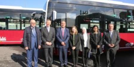 تشغيل تجريبي لمسار الحافلات الكهربائية ضمن الباص السريع - المصدر 7