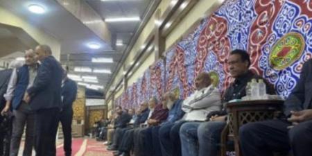 مجلس الأهلي يحضر عزاء محمد صبري فى مسجد الحامدية الشاذلية - المصدر 7