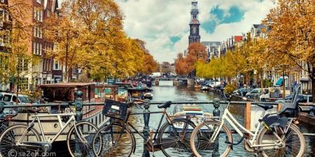 أمستردام: جمال القنوات والدراجات في هولندا - المصدر 7