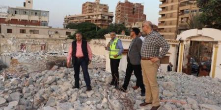 محافظ القليوبية يتابع إنشاء المرحلة د من ممشى أهل مصر ببنها - المصدر 7