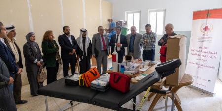 وكالة بيت مال القدس تجهز نقاط رعاية صحية أولية في ضواحي القدس - المصدر 7