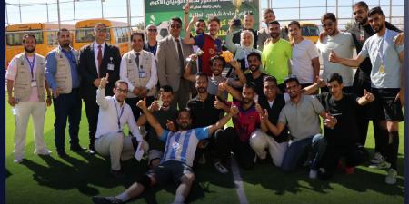 فريق طلبة كلية صيدلة "عمان العربية" يُتوج ببطولة كرة القدم على مستوى كليات الجامعة - المصدر 7