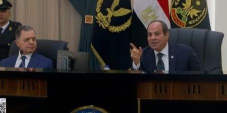 الرئيس السيسي: الاستقرار والأمن يمنحان الفرصة لزيادة معدلات حركة السياحة - المصدر 7