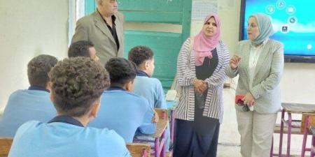 مدير تعليم القاهرة تتفقد مدارس الشرابية.. وتؤكد أهمية التسجيل في منصة كيرو اليابانية - المصدر 7