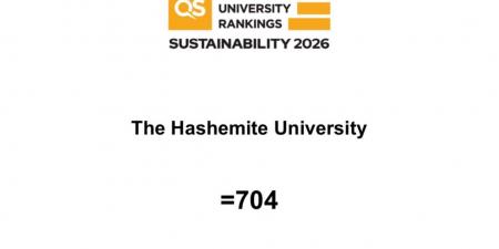 الجامعة الهاشمية تتقدم 164 مرتبة عالميًا في تصنيف QS للاستدامة 2026 وتحتل المركز الثالث محليًا - المصدر 7