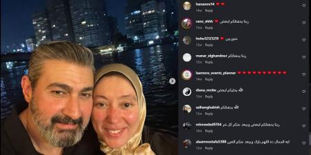 بهذه الكلمات.. ياسر جلال يحتفل بعيد ميلاد زوجته - المصدر 7