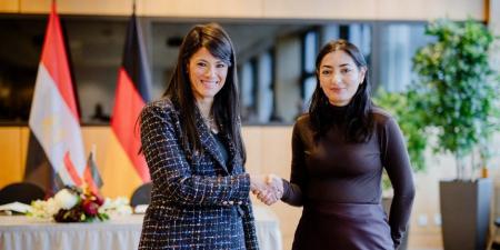 رانيا المشاط ونظيرتها الألمانية يناقشان استعدادات انعقاد مؤتمر إعادة إعمار غزة ويشيدان بالتنسيق المشترك بين مصر وألمانيا - المصدر 7