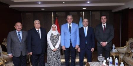 رئيس البنك الزراعي المصري ومحافظ الغربية يستعرضان دعم جهود تحقيق التنمية وتحفيز الاستثمار - المصدر 7