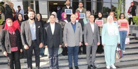 محافظ بني سويف يُكرم الفائزين في مسابقة أفضل صورة وفيديو - المصدر 7