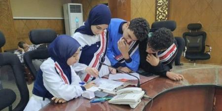 لليوم الرابع منافسات قوية في مسابقة أوائل الطلبة «نوابغ الإعدادية» بالقليوبية - المصدر 7