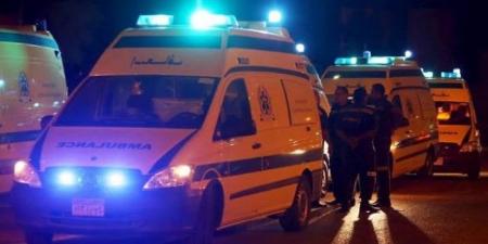 مصرع سائق في انفجار إطار سيارة من أعلى الطريق الإقليمي بالقليوبية - المصدر 7